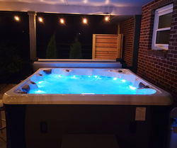 Hot Tub at Night