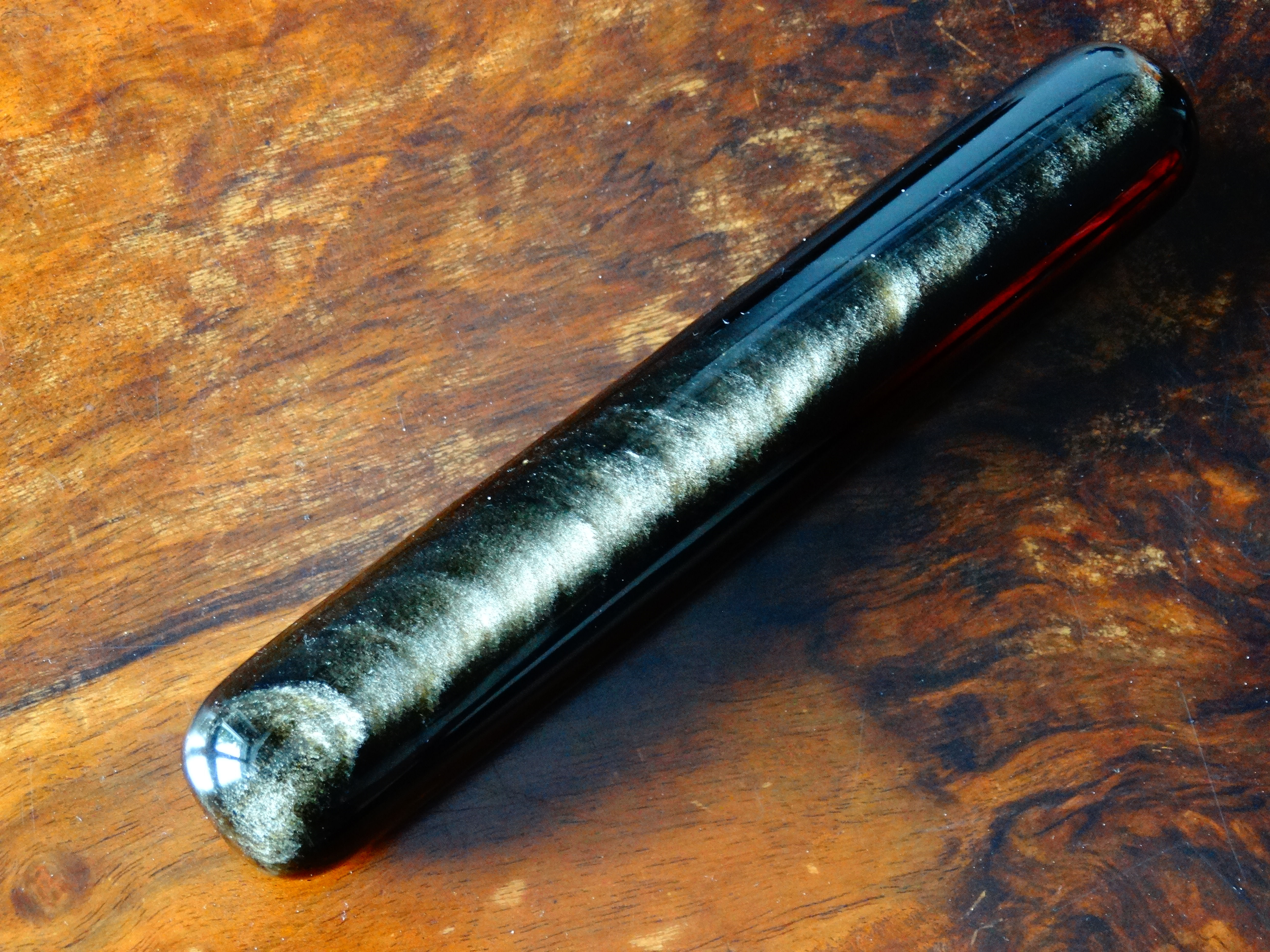 GOLDEN OBSIDIAN Grosser Pinsel rund