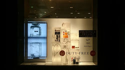 LAX TBIT Window Display Design