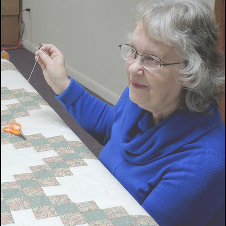 Quilting for Tradition, Relief