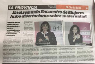 Tatiane Trovatti, nuestra profesora de la Dança Materna en Mendoza, Argentina