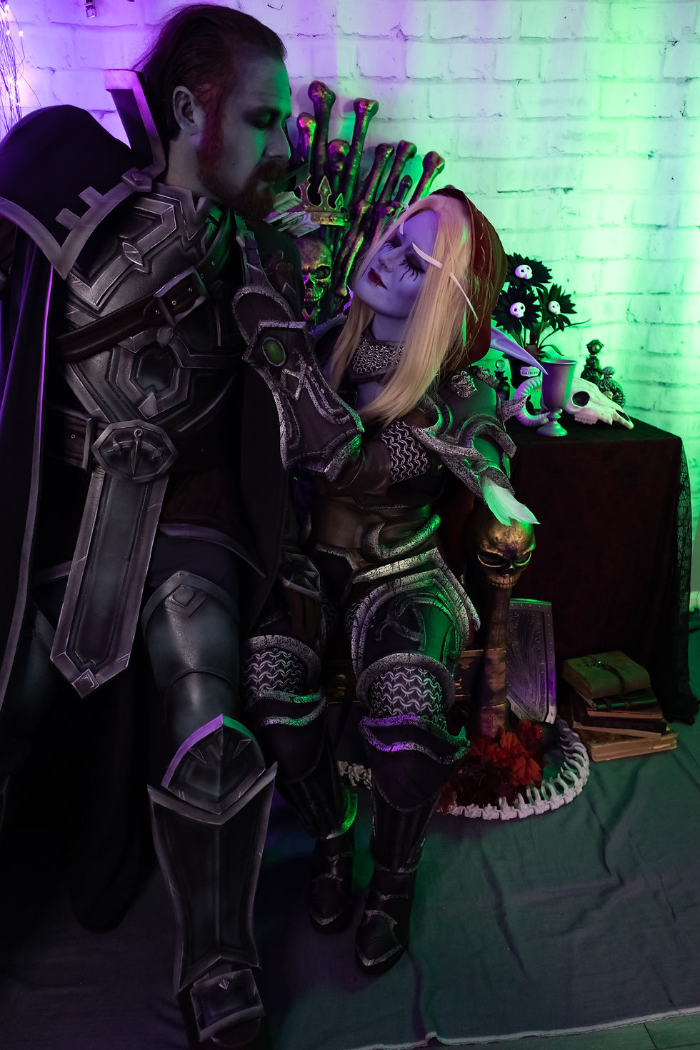 Nathanos Blightcaller and Sylvanas Windrunner
