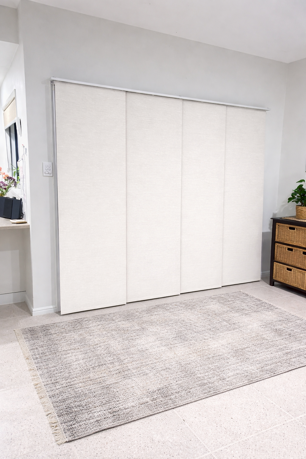internal blinds in a home