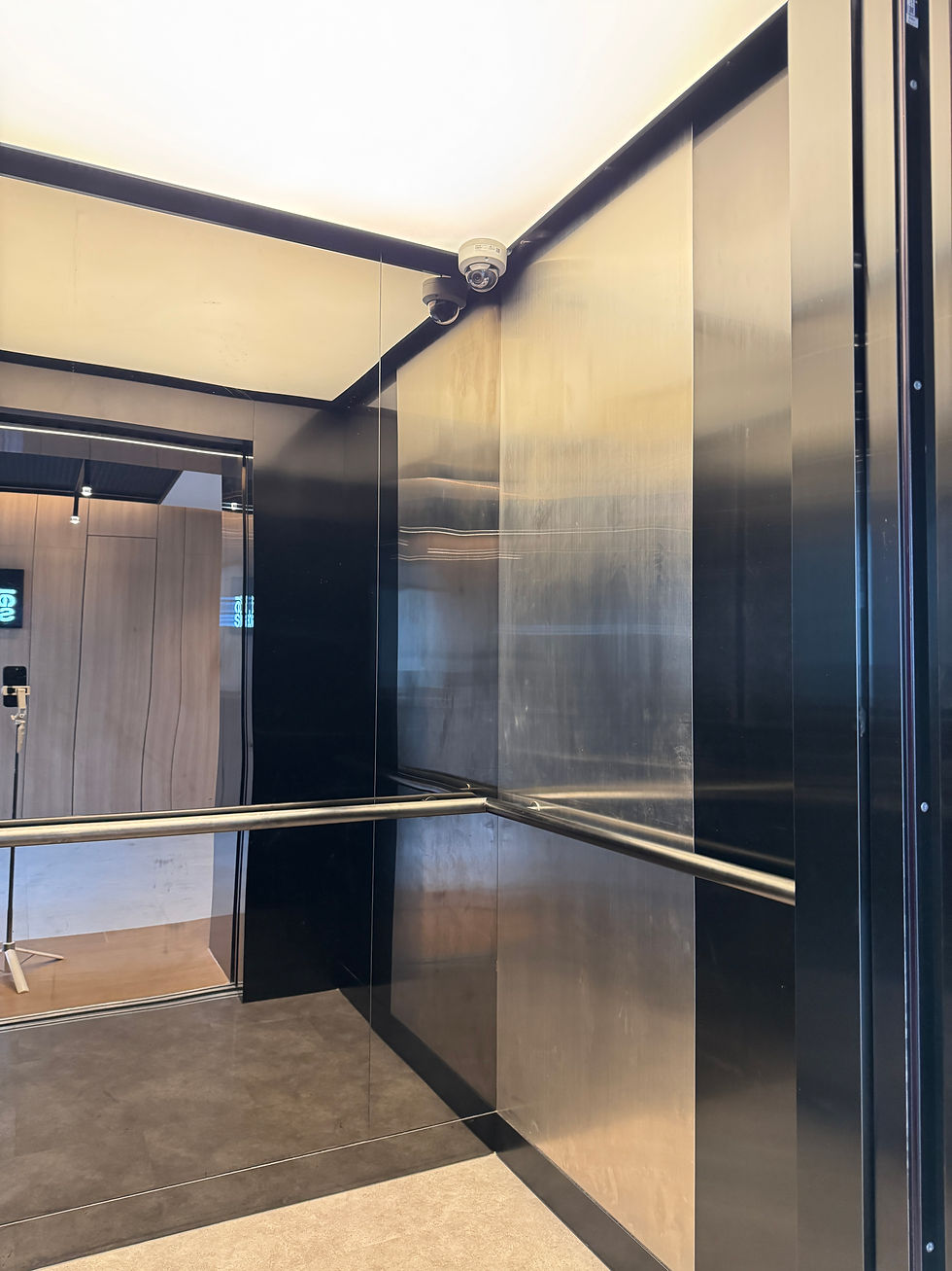 Metal Film WPC Wall Panel for the Hall Decoration 2