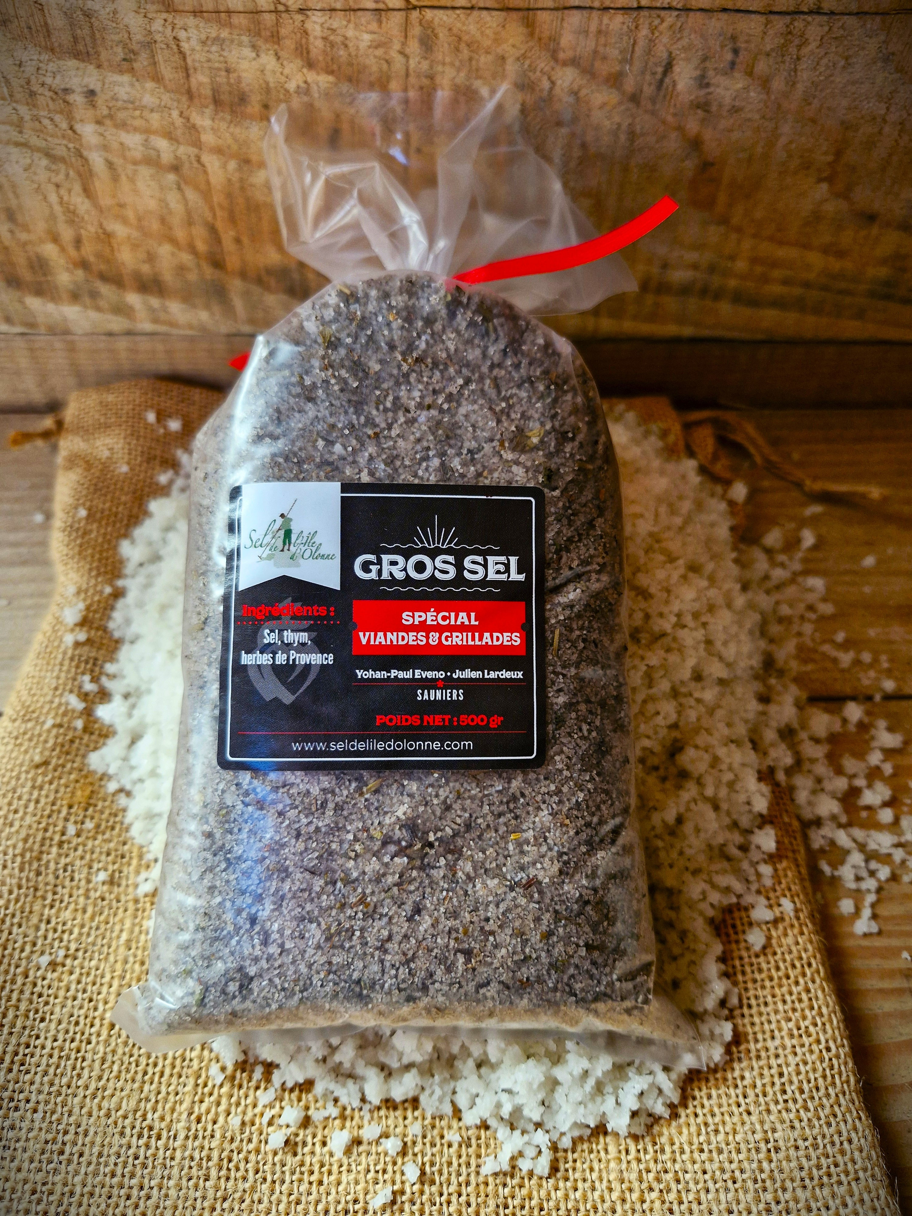 GROS SEL SPECIAL VIANDES & GRILLADES - 500g