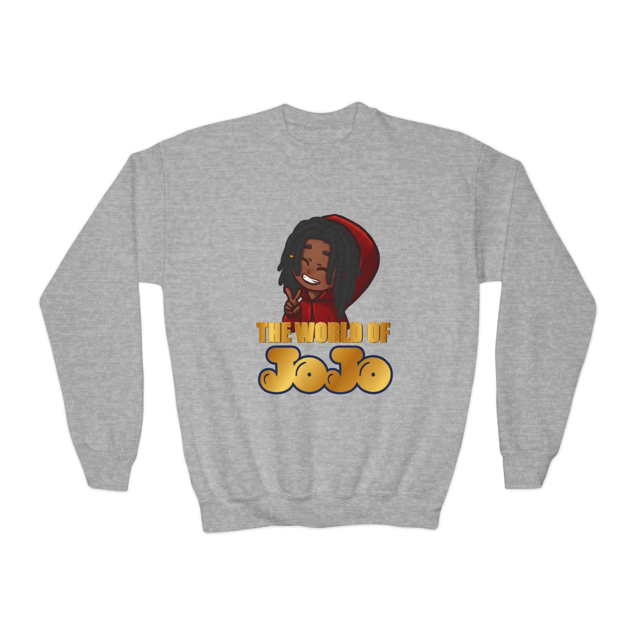 The World of JoJo Youth Sweatshirt | Cartoon Character Graphic