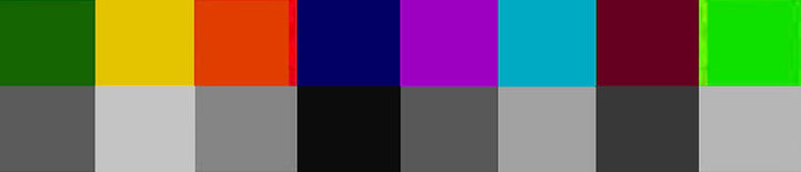 Geometric Shapes showing tone color relationship