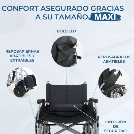 Miniatura: Silla de Ruedas Bariátrica