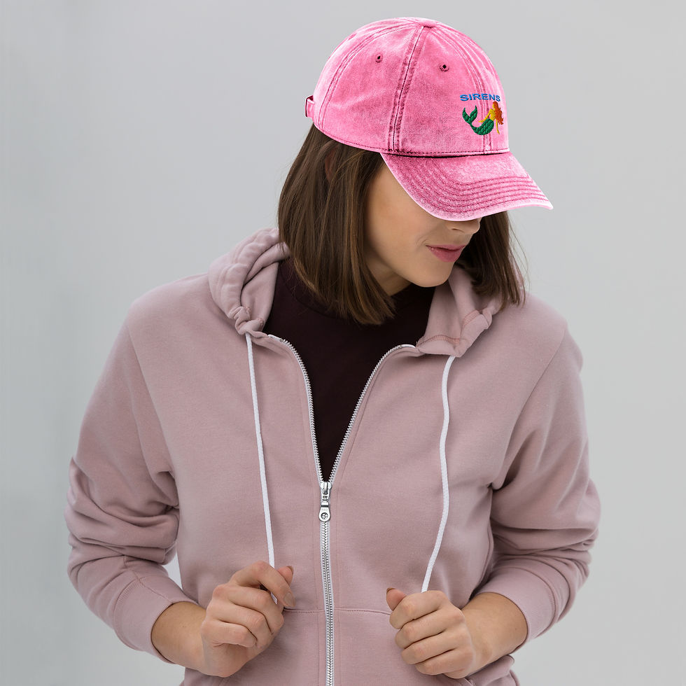 Thumbnail: Sirens Vintage Cotton Twill Cap