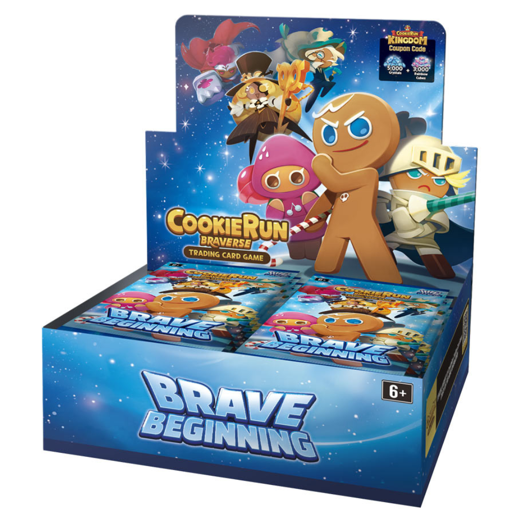 CookieRun Braverse TCG: Set 1: Brave Beginning Booster Display