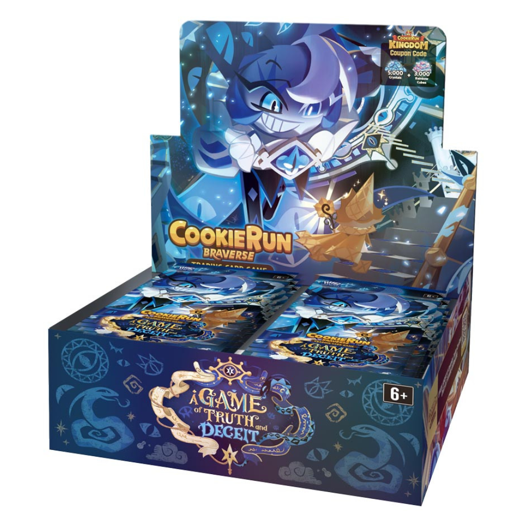 CookieRun Braverse TCG: Set 4: A Game of Truth and Deceit Booster Display