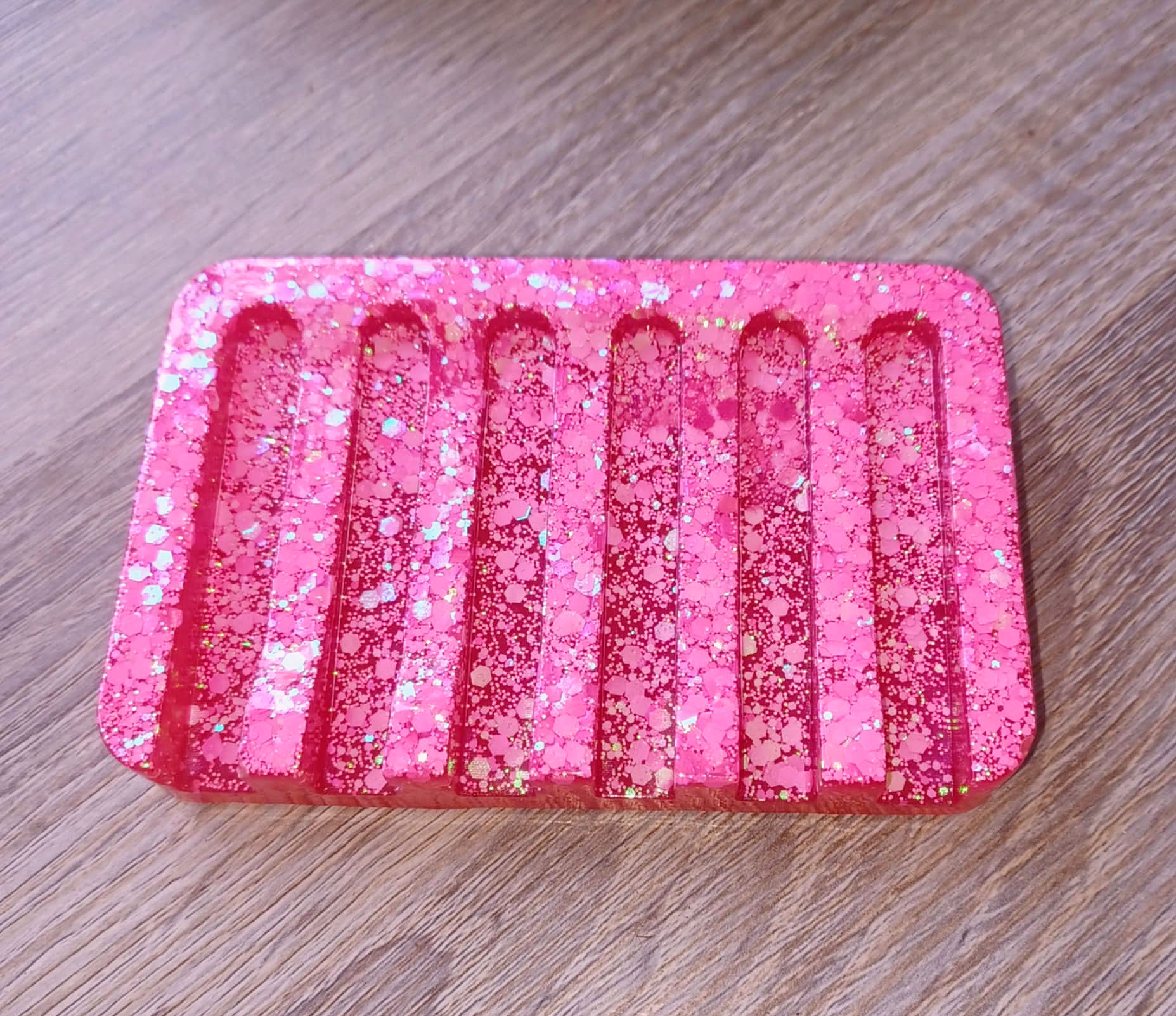Soap dish - Pink bling!