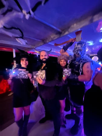 Bermuda Halloween Party Cruise on board ÜberVida Bermuda's Celebration Yacht