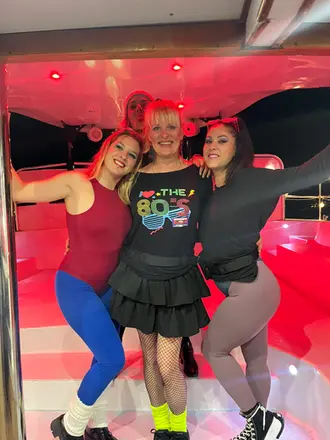 80s Party ÜberVida Bermuda's Celebration Yacht