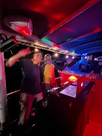 80s Party ÜberVida Bermuda's Celebration Yacht