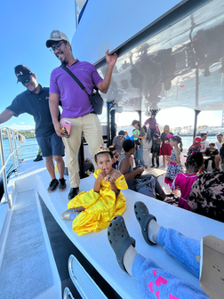 Halloween Kids 2024 ÜberVida Bermuda's Celebration Yacht