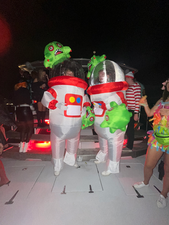 Bermuda Halloween Party Cruise on board ÜberVida Bermuda's Celebration Yacht