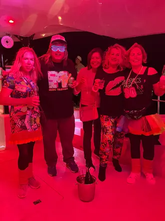 80s Party ÜberVida Bermuda's Celebration Yacht