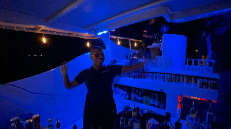 Bermuda Halloween Party Cruise on board ÜberVida Bermuda's Celebration Yacht