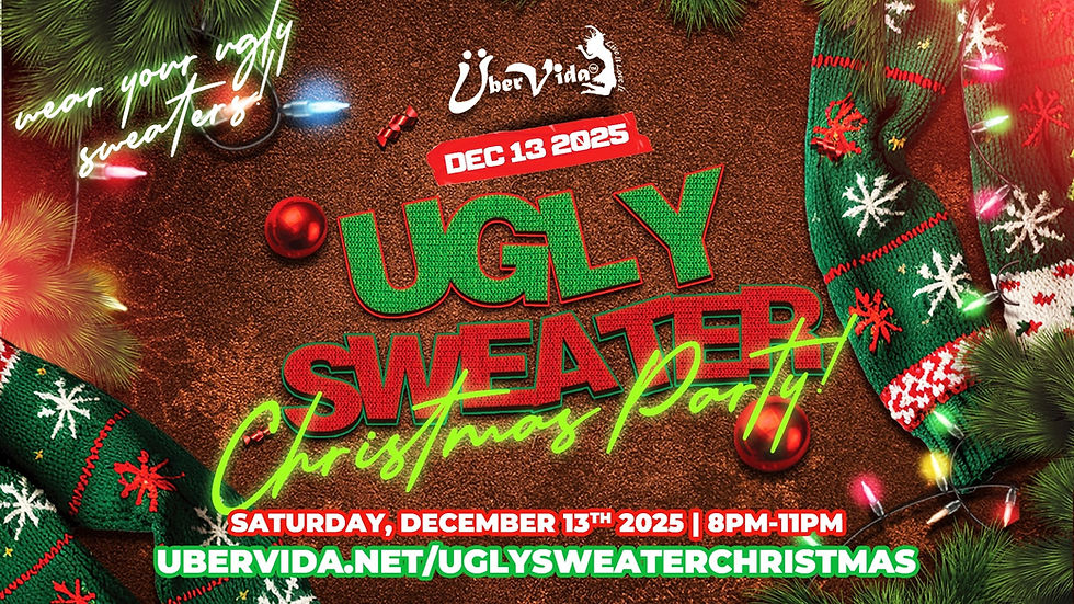 Ügly Christmas Sweater Party | 8PM SATURDAY December 13TH 2025