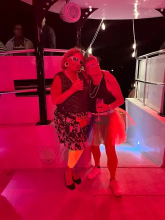 80s Party ÜberVida Bermuda's Celebration Yacht