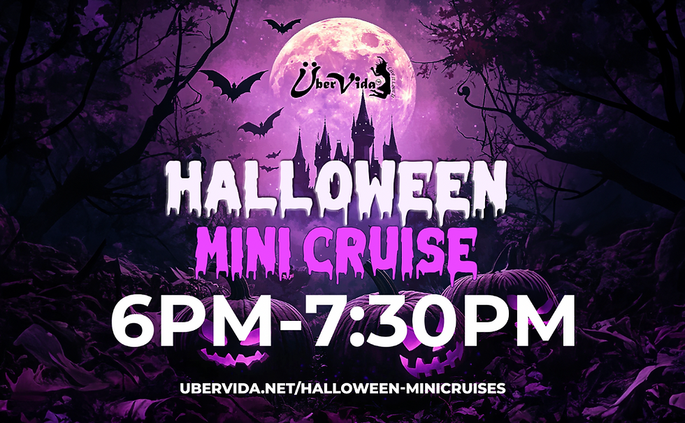 6PM Saturday NOVEMBER 1ST 2025 Halloween Mini Cruise 2025 | 6PM-7:30PM
