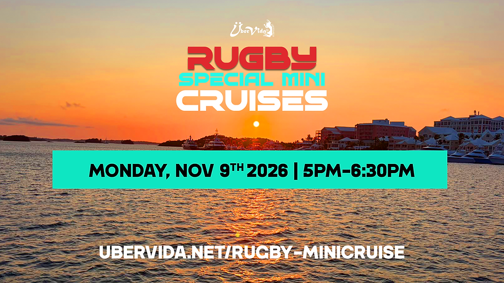 🏉 5PM RUGBY SPECIAL MINI CRUISE | MONDAY, NOV 9TH 2026 "MINI CRUISE TICKETS" 🏉