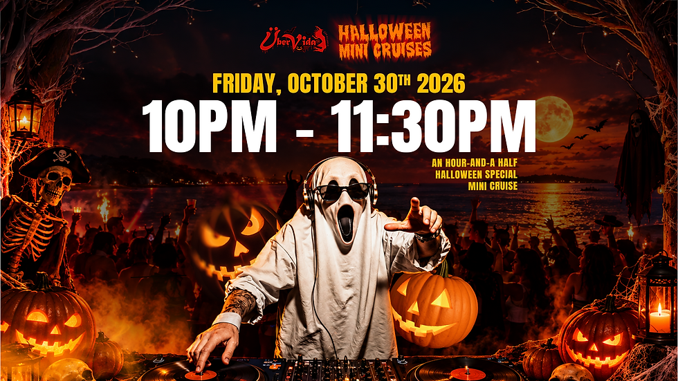 10PM Friday OCTOBER 30TH 2026 HALLOWEEN MINI CRUISE "MINI CRUISE TICKETS"