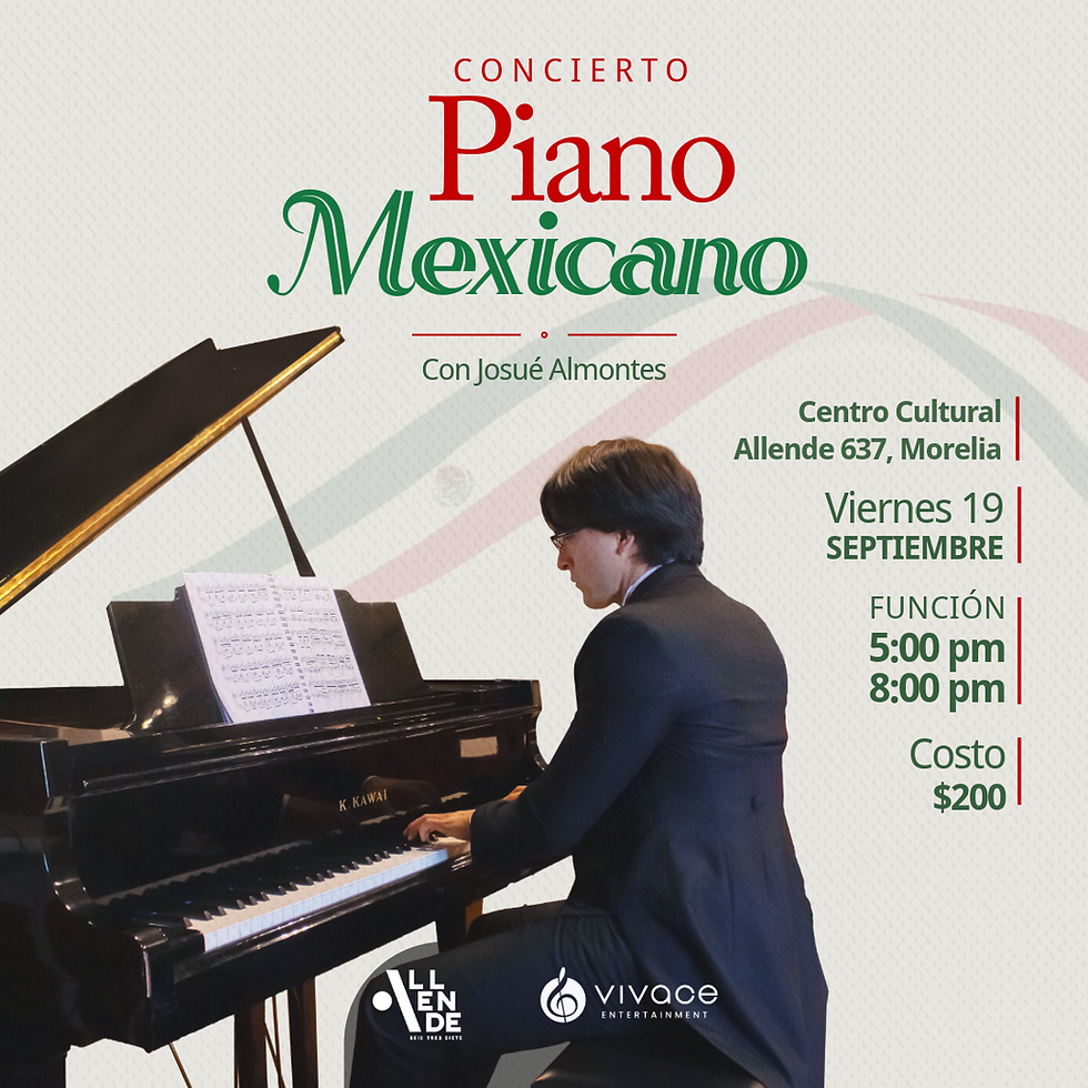 Piano Mexicano Morelia 5 PM