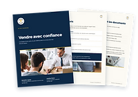 Guide du vendeur « Vendre avec confiance » : couverture et pages intérieures