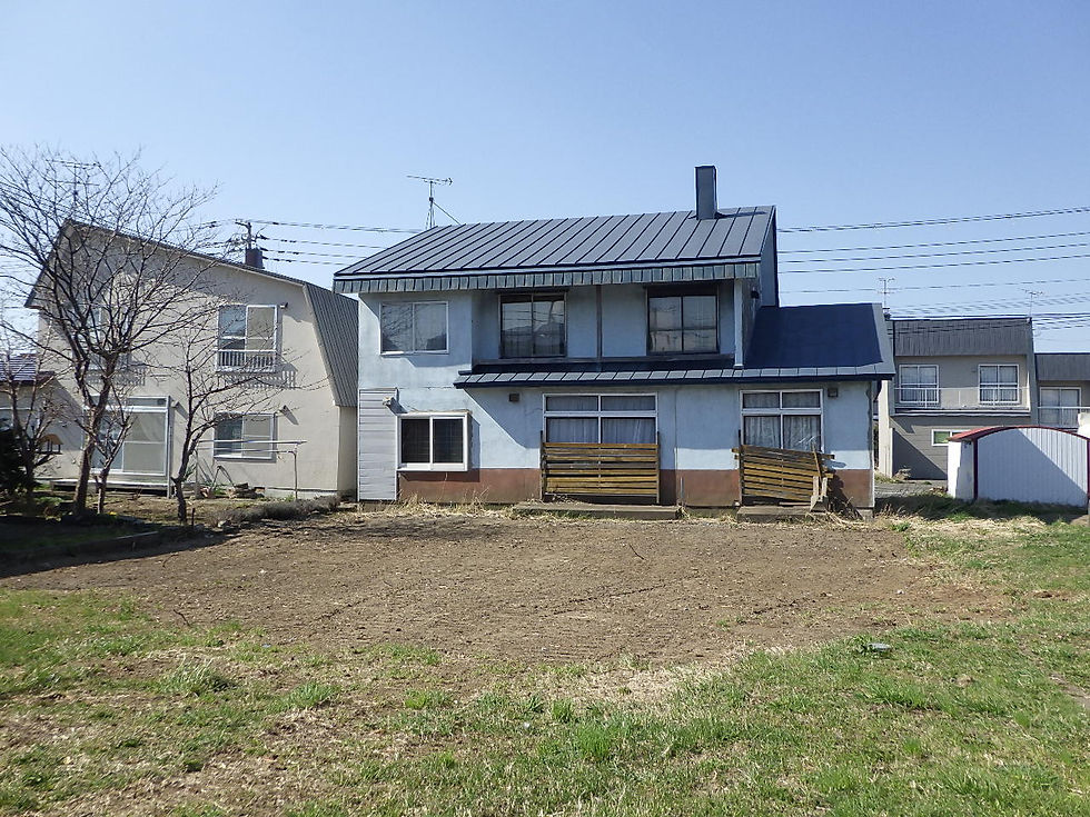 浜頓別町 庭石撤去・抜根作業・整地作業