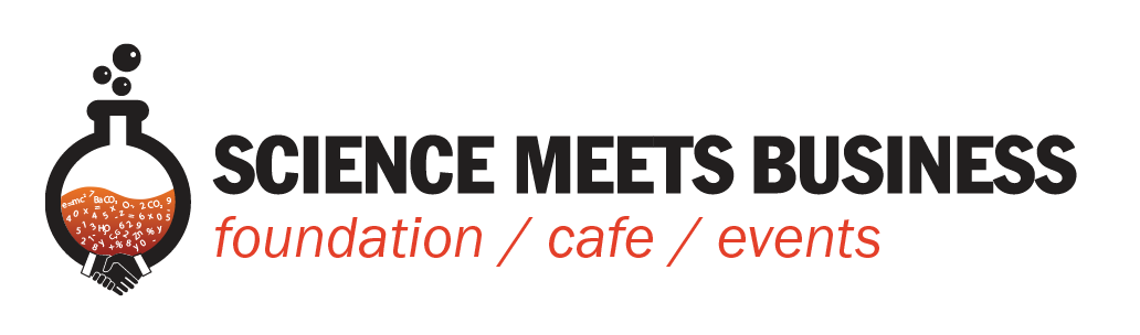STICHTING SCIENCE MEETS BUSINESS    LEIDEN logo