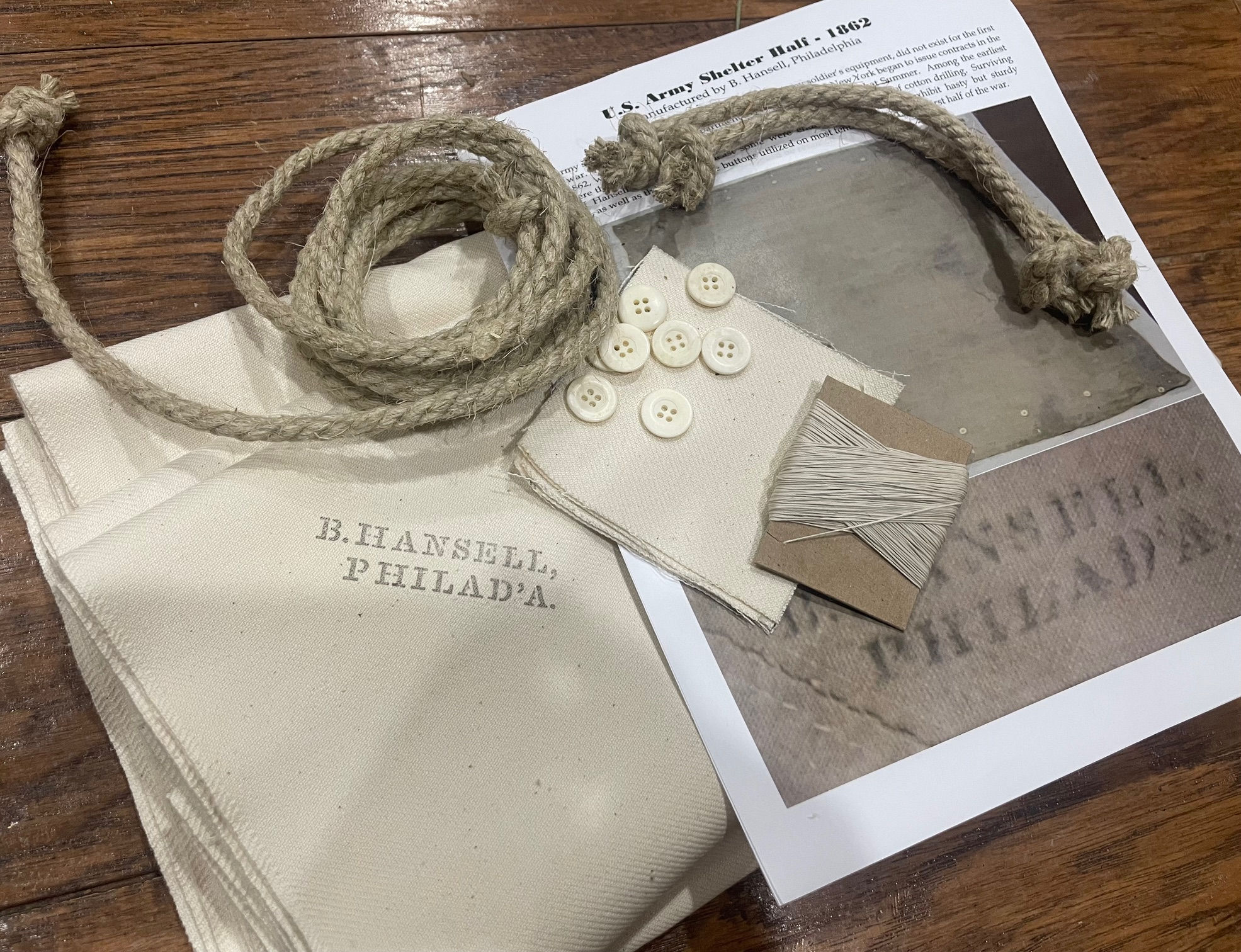 Shelter Half Kit - McClellan's Bodyguard