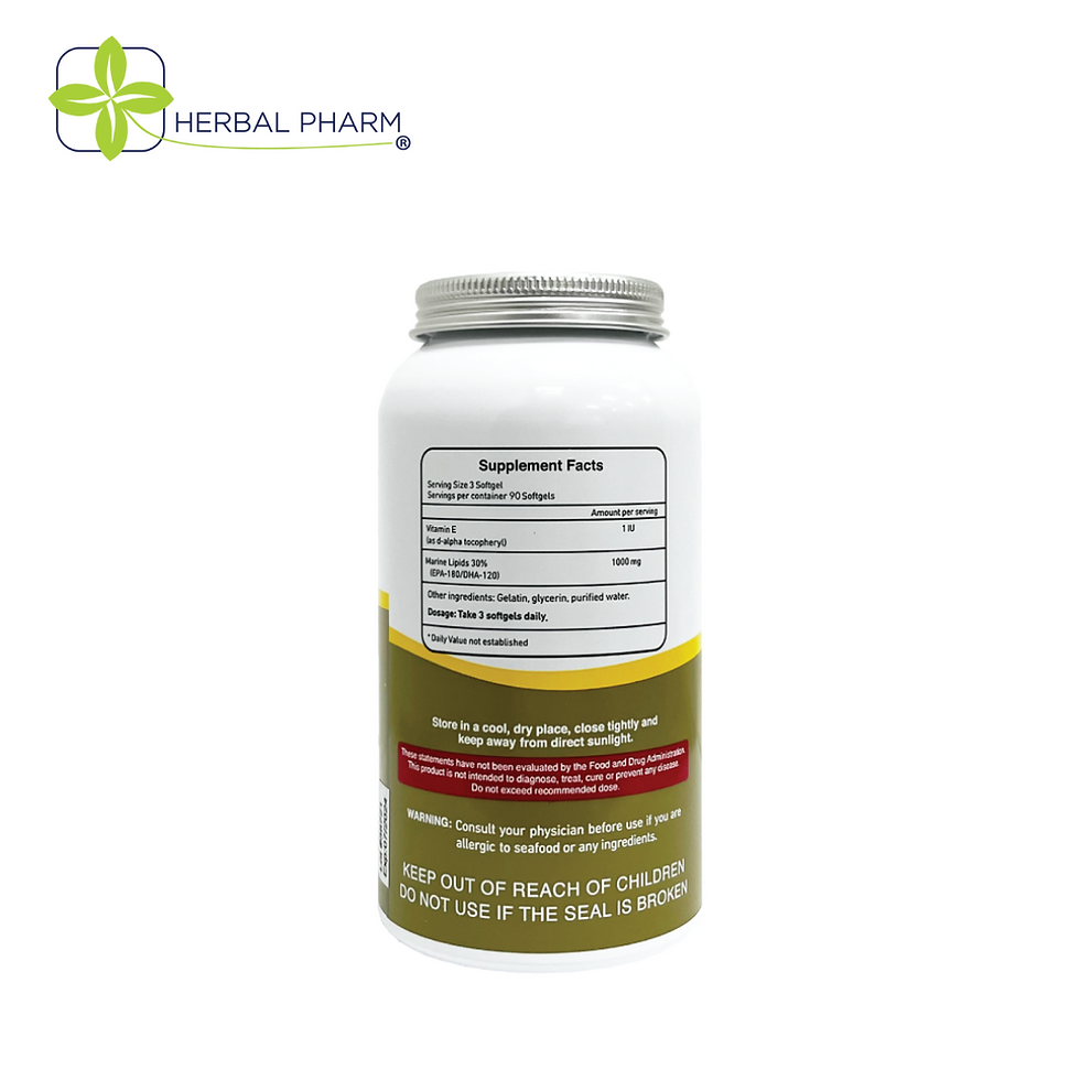 Thumbnail: Omega 3 EPA & DHA_Supplement Facts