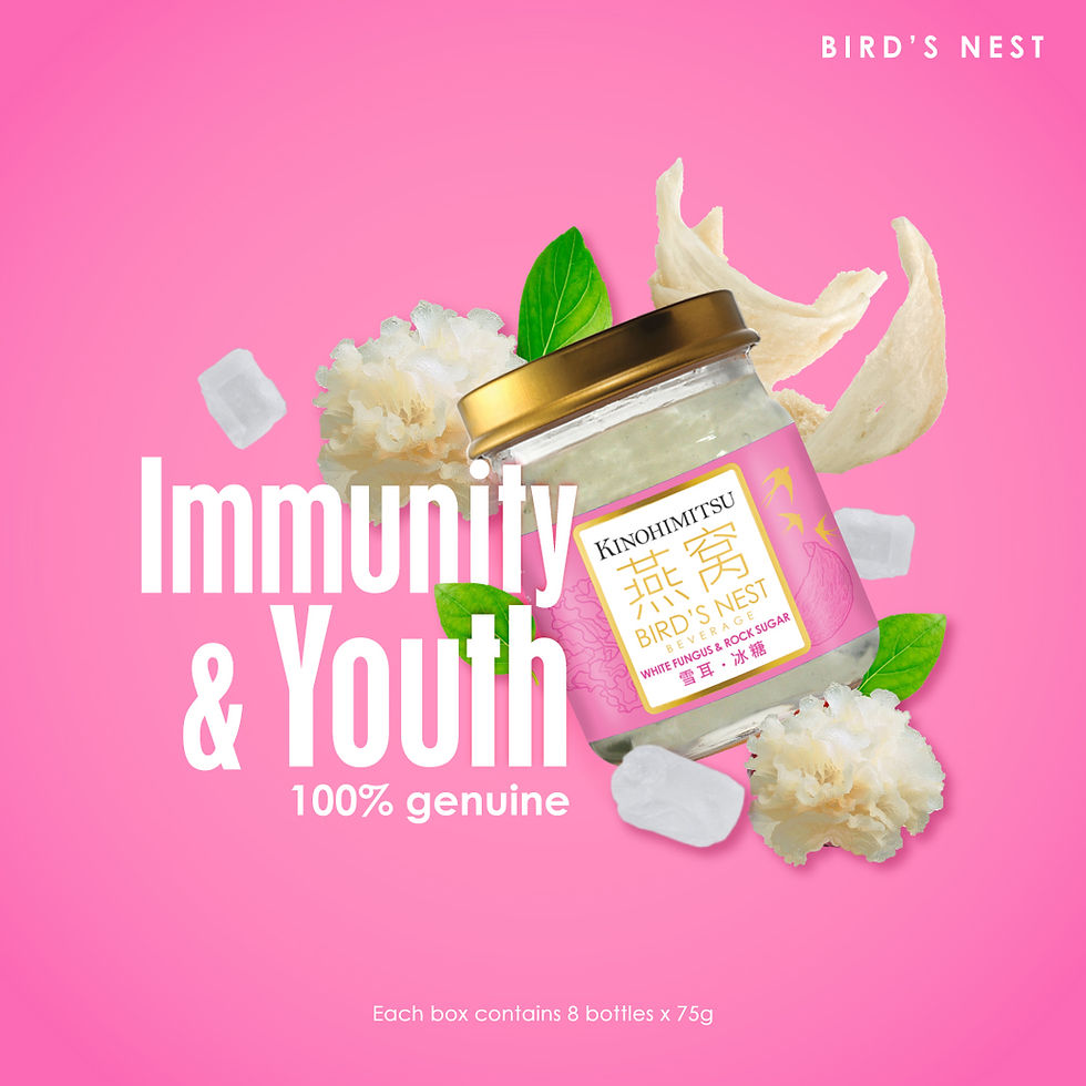 Thumbnail: Kinohimitsu Bird's Nest White Fungus & Rock Sugar 8's