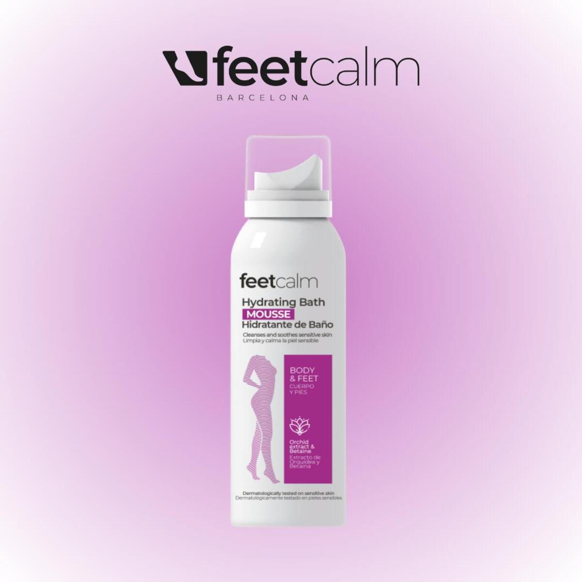Feetcalm Hydrating Bath Mousse 125ml