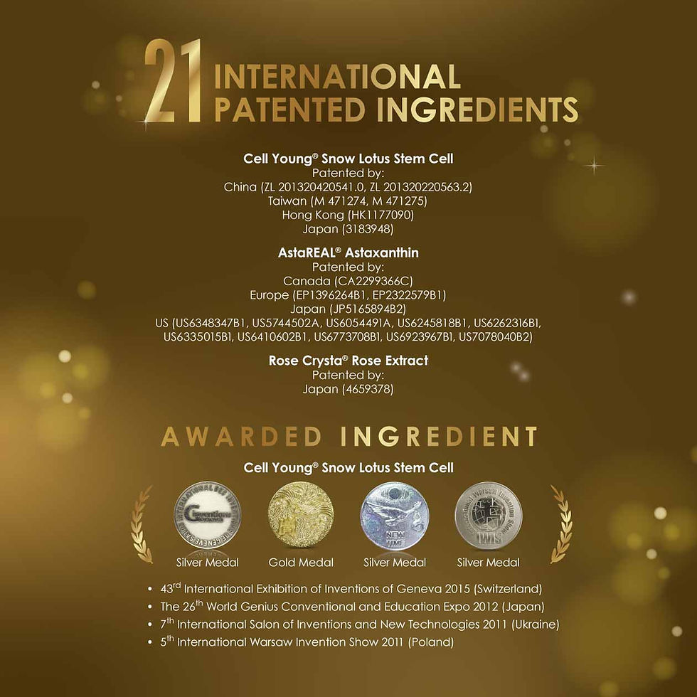 Thumbnail: Kinohimitsu StemGold_21 International Ingredients