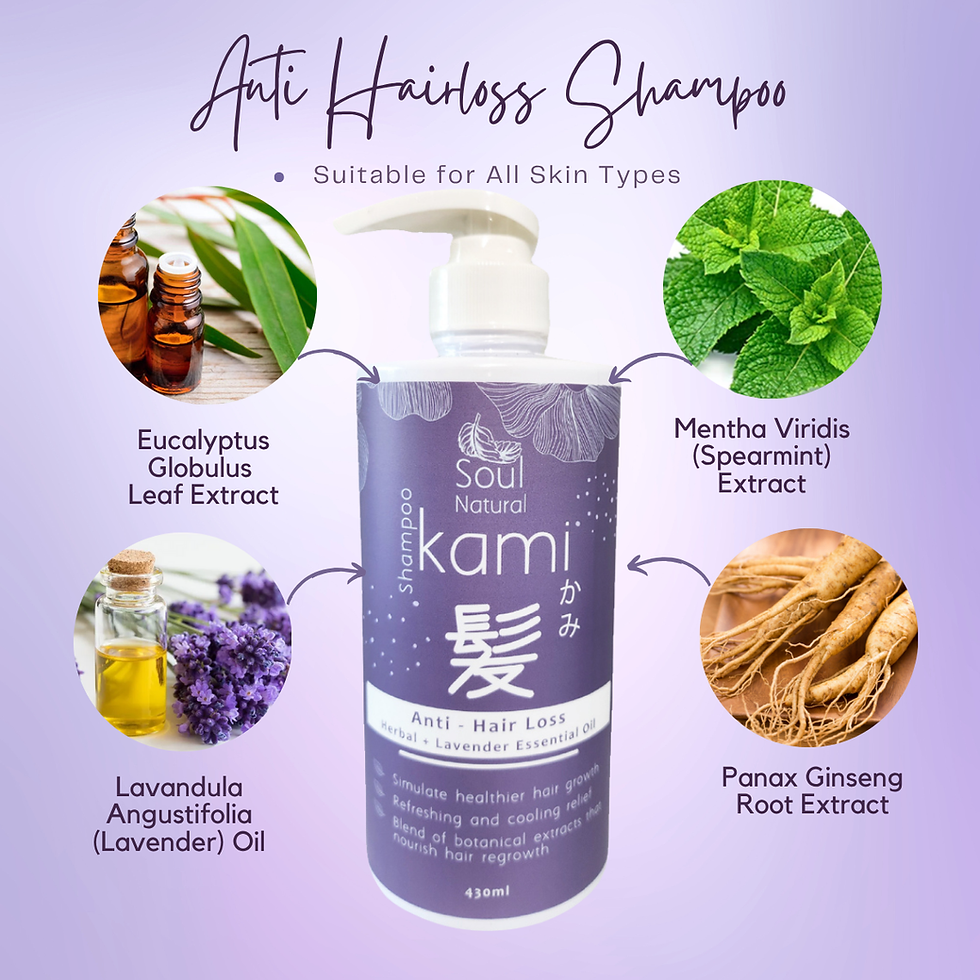 Thumbnail: Soul Natural Kami Anti Hair Loss Shampoo 430ml