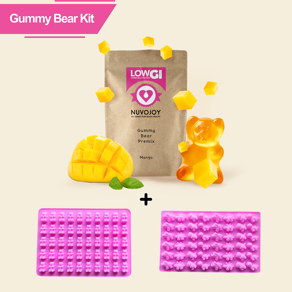 Thumbnail: Nuvojoy Gummy Bear Kit with Bear and Dino Mould