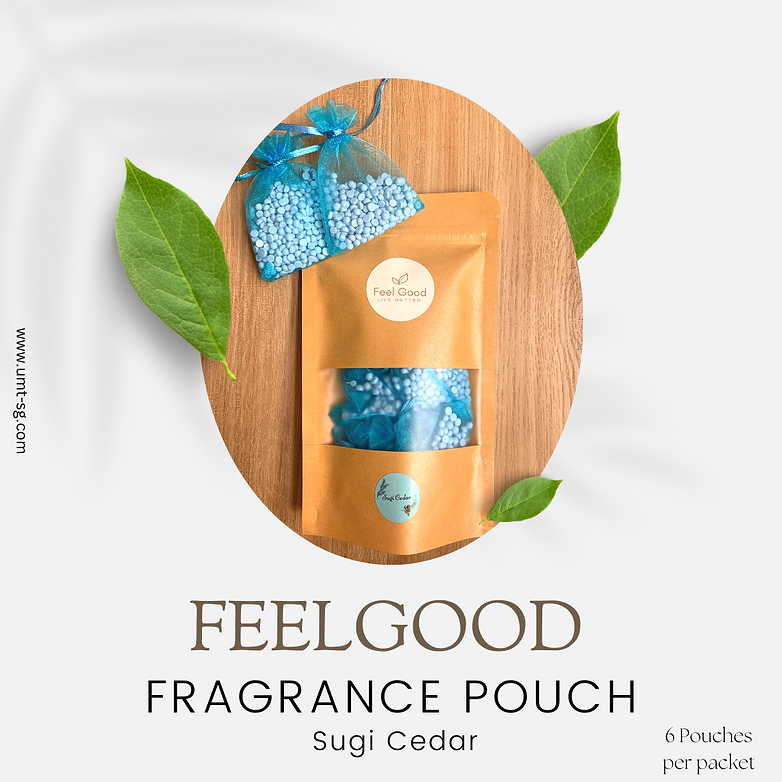 Thumbnail: Feel Good Fragrance Pouch_Sugi Cedar
