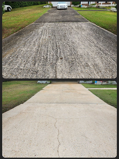 Driveway cleaning
