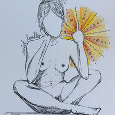 ripptide art pen and ink