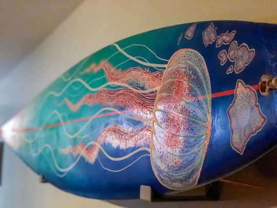 ripptide art, custom surfboard art, hawaii, oahu, hawaiian art, surf art, north shore art