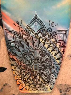 ripptide art, custom surfboard art, hawaii, oahu, hawaiian art, surf art, north shore art