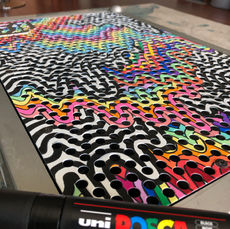 jessica ripp art ripptide art posca art