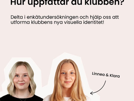 Visuell identitet för Mälarhöjdens Tennis - möt våra examensarbetare Klara & Linnea!