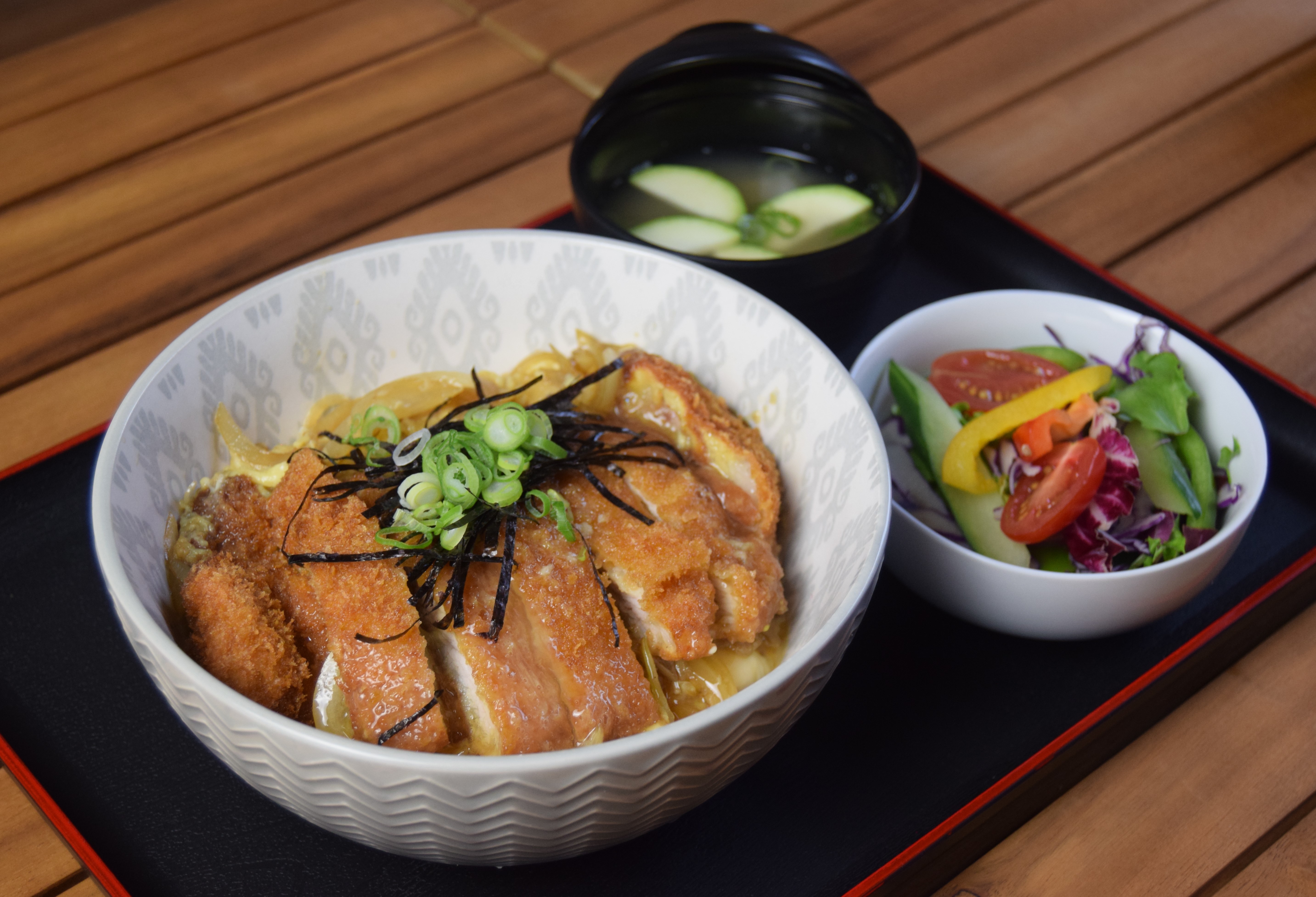 Arranged Food and Objects