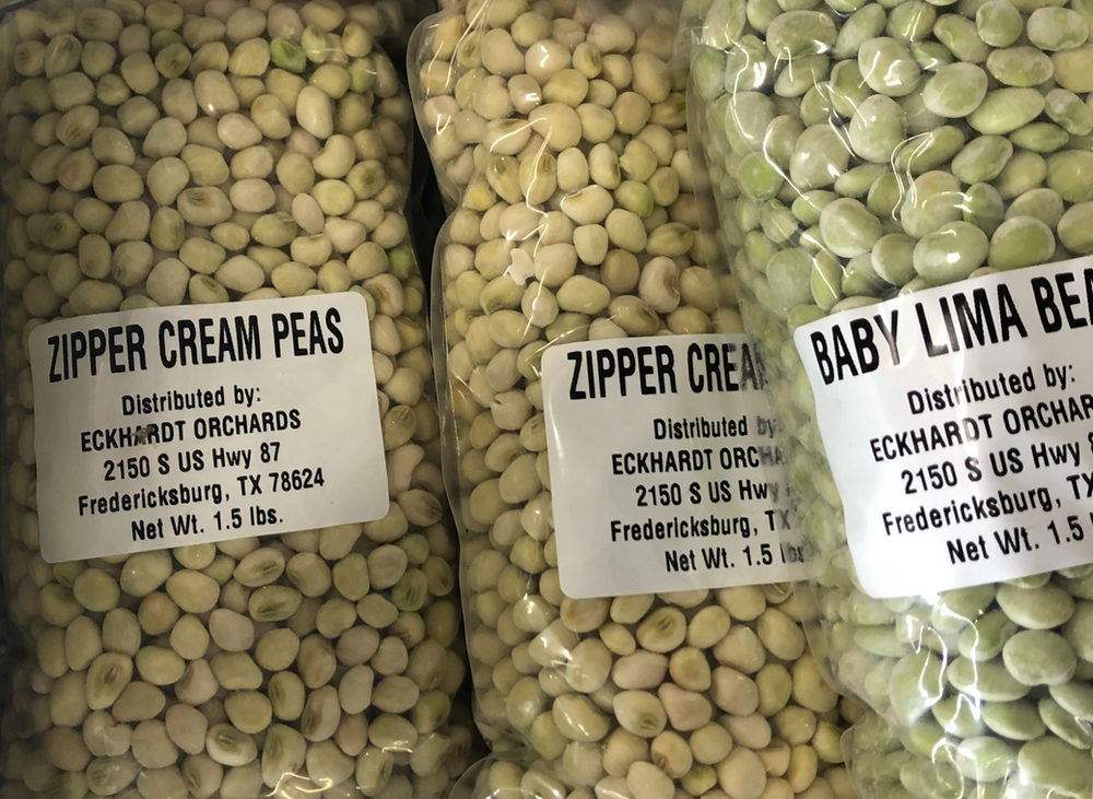 Zipper Cream Peas