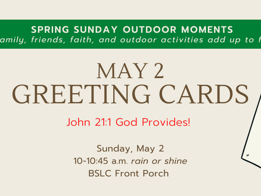 Spring Sunday Outdoor Moments - Greeting Cards