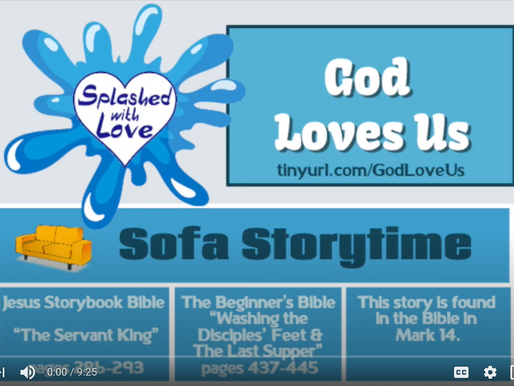 Splashed With Love: God Loves Us